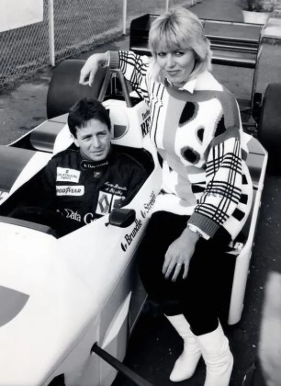 liz brundle and martin Brundle